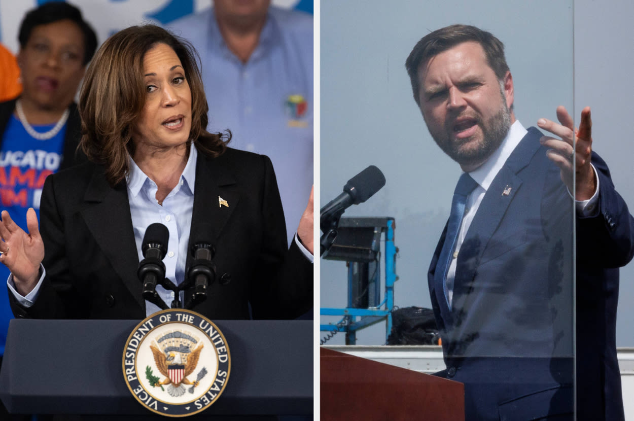 The Kamala Harris Campaign Reacted To J.D. Vance's Grim Comments On School Shootings