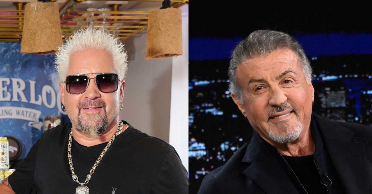 Guy Fieri Recalls ‘Embarrassing’ Incident at Sylvester Stallone’s House