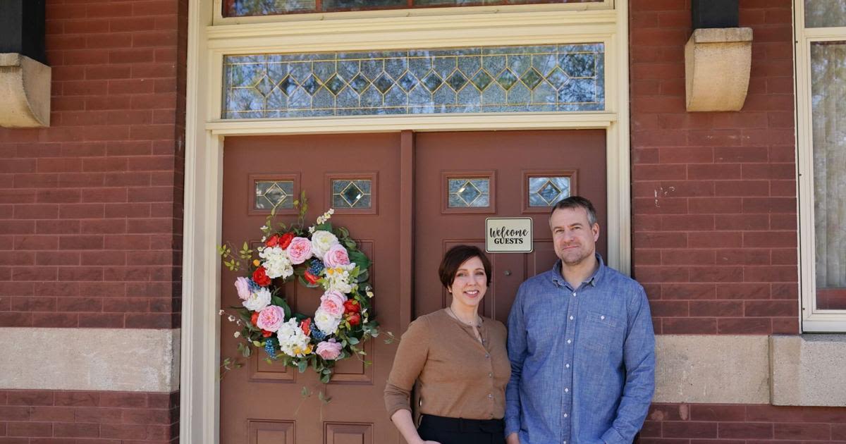 Couple turn historic Springville train depot into inn