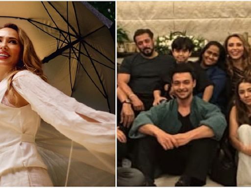 Salman Khan's family unites to celebrate Iulia Vantur's birthday; see PIC ft Arpita, Alvira, Arhaan, Nirvaan and more