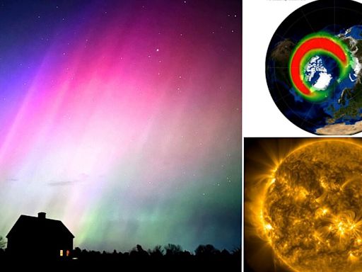 Northern Lights will shine across much of the UK TONIGHT