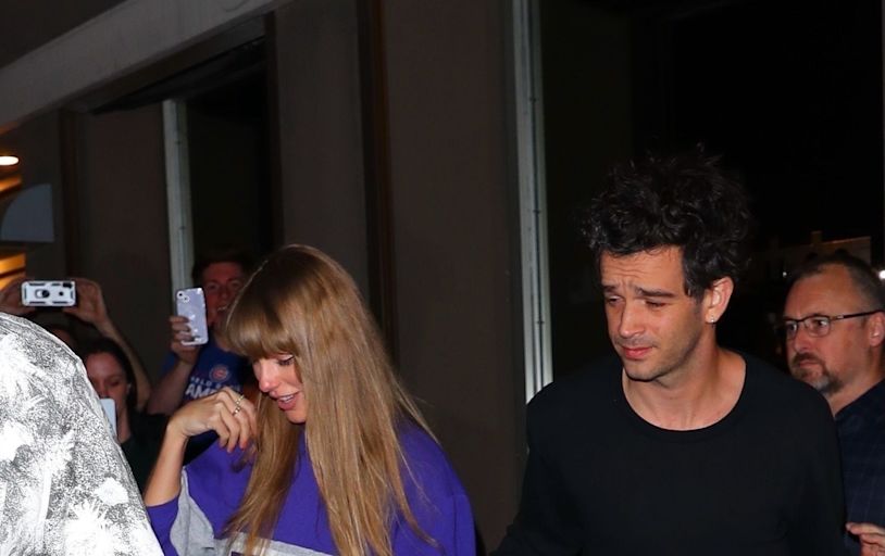 Taylor Swift and Matty Healy Were Spotted Leaving a Building Together in New York City