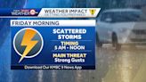 Impact Day: Damaging winds biggest threat for Friday morning storms
