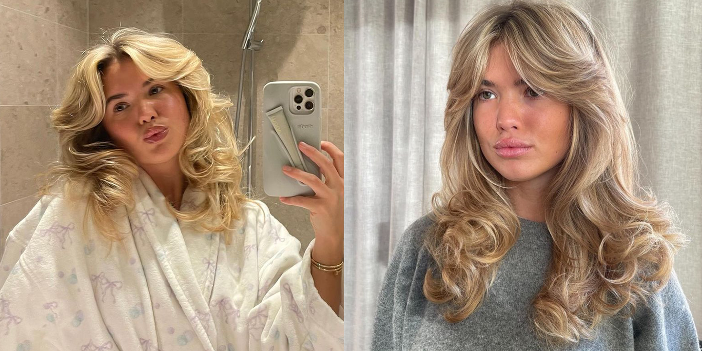 The hair trend that makes Matilda Djerf's blonde look *so* good