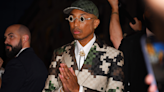 Pharrell’s Triplets Seen For First Time At His Debut Louis Vuitton Fashion Show In Paris