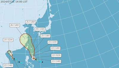 雙颱共舞！輕颱「巴比侖」午後生成 最新路徑曝光