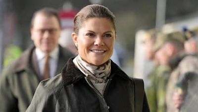 Swedish Crown Princess Victoria starts officer training