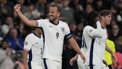 Harry Kane scores twice in his 100th game for England. Germany and Netherlands draw