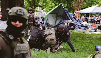 Virginia cops slammed for college protest crackdown