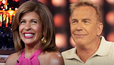 Hoda Kotb Is Open To Dating Kevin Costner, Didn't Know Fans Shipped Them