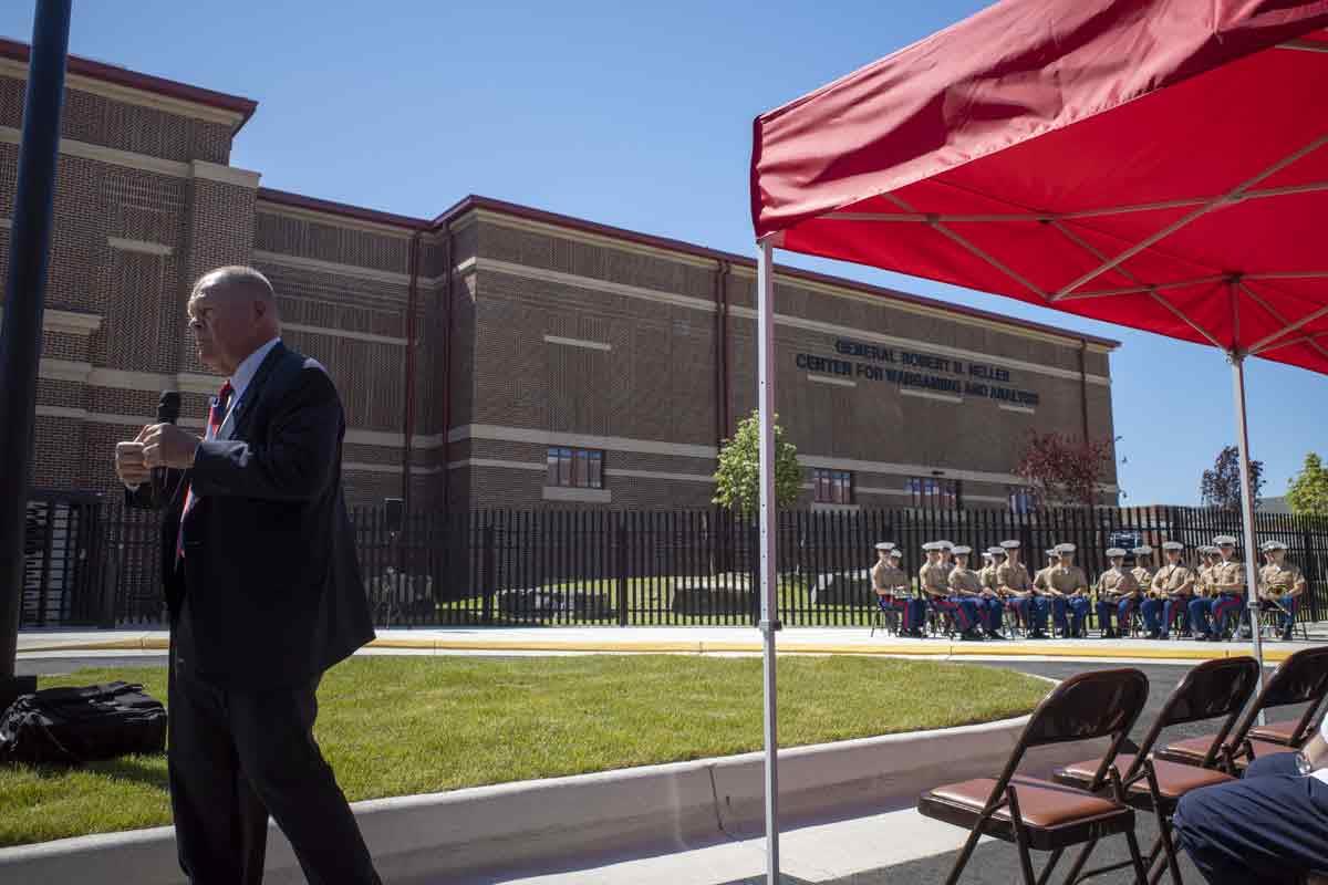 Marine Wargaming Center, Allowing High-Tech Prep for War, Unveiled at Quantico