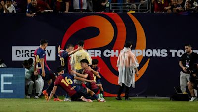Pau Víctor brilla en el triunfo del Barcelona sobre el Real Madrid en EEUU