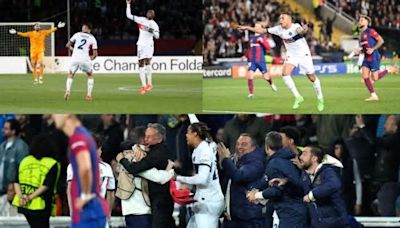 Las 'puñaladas' del PSG al Barça: el partidazo de Dembélé, el doblete de Mbappé y la celebración de Luis Enrique