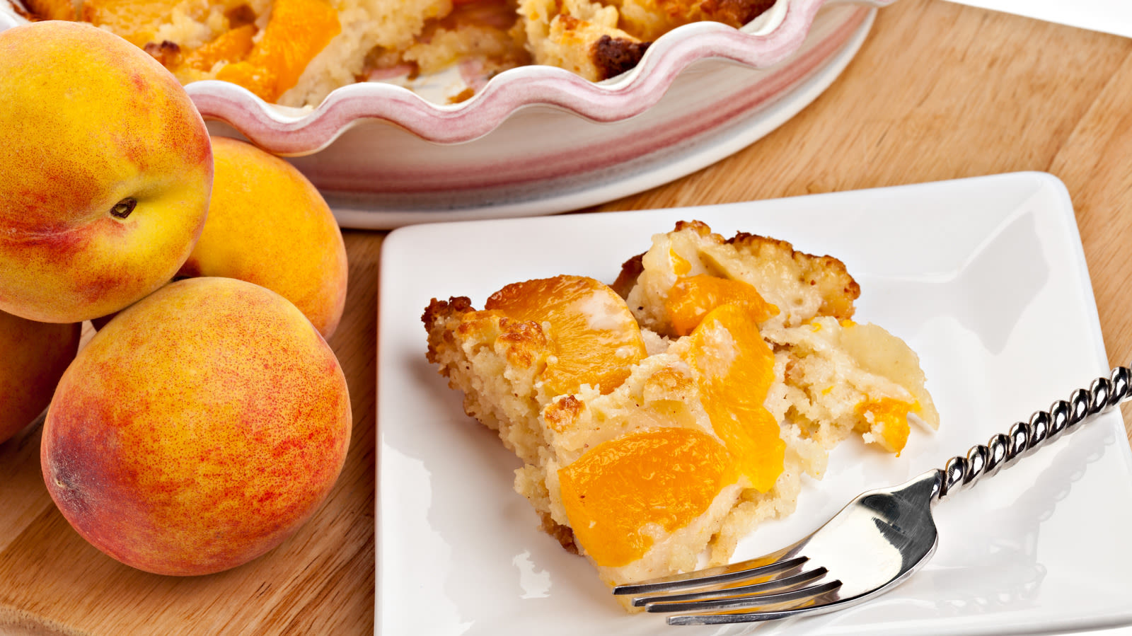 Canned, Fresh, Or Frozen Peaches: Does It Matter For Your Cobbler Filling?