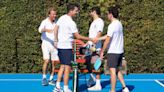 My pickleball game with Tim Henman, body-bagging and all