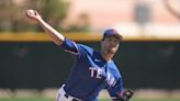 Rangers finally see deGrom in a game, against minor leaguers