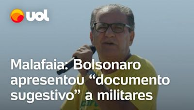 Malafaia diz que Bolsonaro apresentou 'documento sugestivo' a militares e não uma 'minuta do golpe'