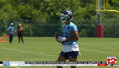 Receiver Tyler Boyd Works Out For the First Time With the Titans - WDEF
