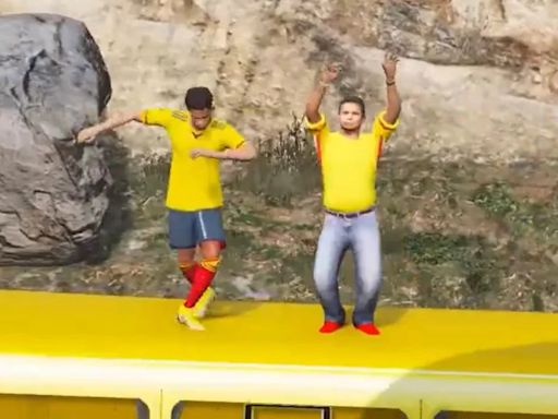 Publicación internacional presentó a las estrellas de la selección Colombia como personajes del video juego Grand Theft Auto: incluyeron a ‘Mane’ Díaz