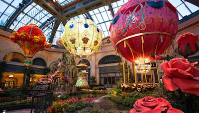 Bellagio unveils ‘Higher Love’ summer display on Las Vegas Strip — PHOTOS