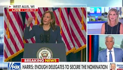Fox News cuts off Kamala Harris' first campaign speech after she comes for Donald Trump