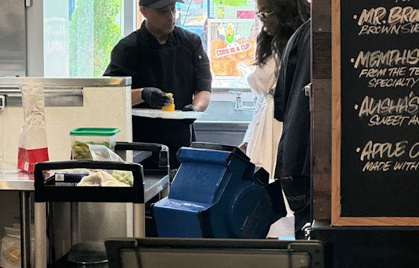 Oprah Winfrey was spotted at the Milwaukee Public Market on Thursday afternoon