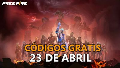 Free Fire | Códigos de hoy martes 23 de abril de 2024: recompensas gratis