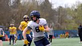 Davis finding his role in the West Virginia TE room