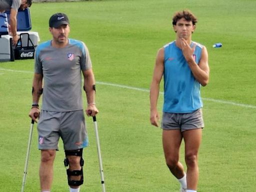 Joao Félix continúa entrenándose con el Atlético de Madrid