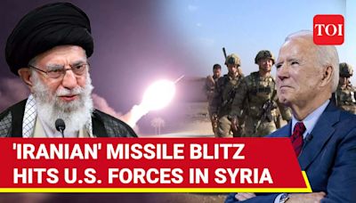 Iran's Proxies Attack U.S. Troops With 10 Missiles In Syria | Dramatic Escalation Amid Gaza War