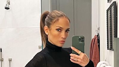 Jennifer Lopez Poses in White Swimsuit and Shares More Sexy Photos After Filing for Divorce