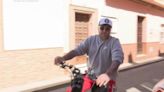 Kiko Rivera se la pega en bicicleta al ser preguntado sobre su amigo Antonio Tejado