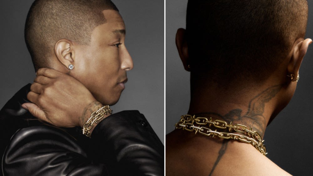 EXCLUSIVE: Tiffany & Co. Reveals Campaign for Pharrell Williams’ ‘Titan’ Jewelry Collection
