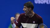 Defending champion Novak Djokovic is shocked at the US Open, one night after Carlos Alcaraz lost