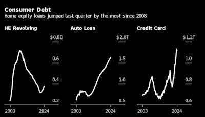 美国家庭债务达到纪录水平 偿债压力增大