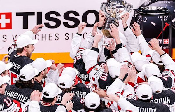 Ice Hockey World Cup with World Champion Canada today on TV, live stream and tape