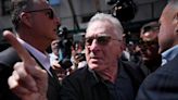 Robert De Niro spars with MAGA loyalists outside Trump criminal trial