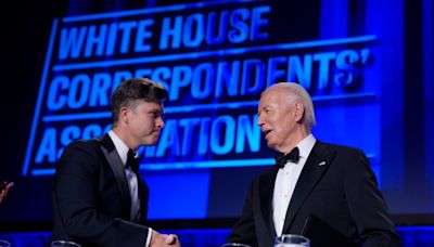 ‘I’m running against a six-year-old’: Biden jabs back at jokes about his age during White House dinner