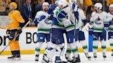 Boeser’s hat trick helps Canucks rally, push Preds to brink of elimination