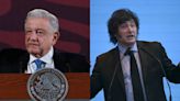 Javier Milei califica de ignorante a AMLO: "es un halago que hable mal de mí"