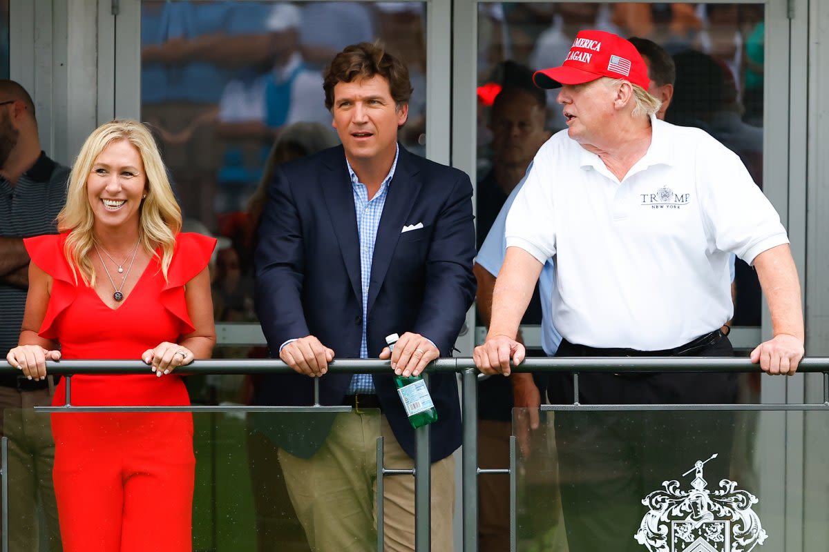 Tucker Carlson's tough year since Fox News firing