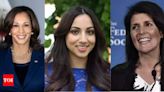 Kamala Harris, Shivani Raja, and other Indian-origin women reshaping politics globally | India News - Times of India