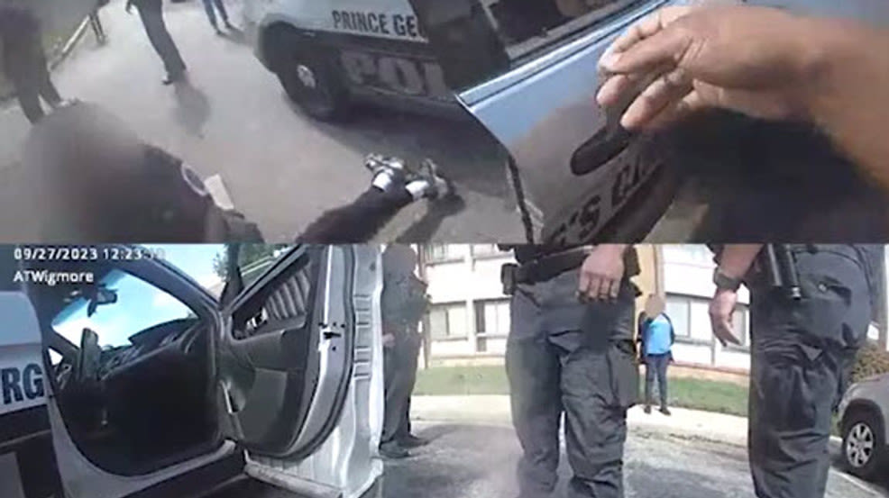 Second disturbing use of force video from inside Prince George's Co. Police Dept. released