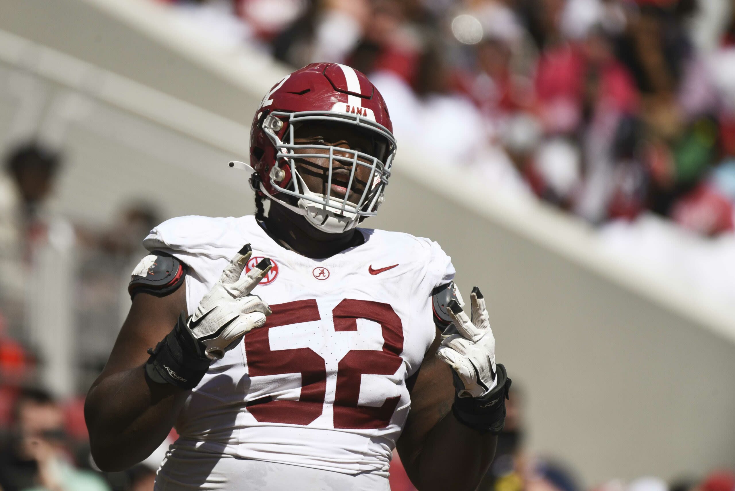 Three Alabama offensive linemen tabbed as 2025 NFL draft prospects to watch