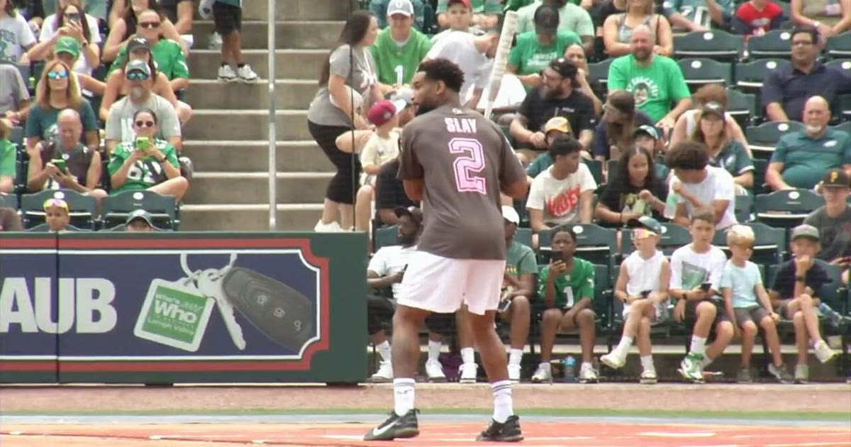 Third annual DeVonta Smith Celebrity Softball Game a hit with fans and players alike