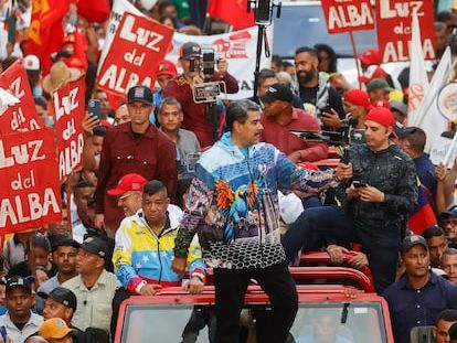 El arranque de las campañas venezolanas, en imágenes
