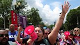 US activists rally one year after Supreme Court allowed abortion bans