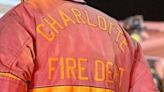 Firefighters battling east Charlotte apartment fire