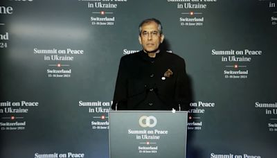 Swiss Peace Summit: Flagging need for Russia to be in, India opts out of Ukraine declaration