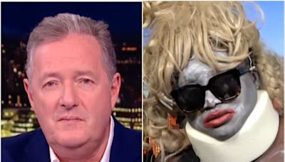 Crackhead Barney character leaves Piers Morgan speechless following Alec Baldwin clash